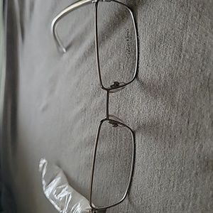 NWT Calvin Klein Collection CK7281 045 Eyeglasses Frame 51-16-140 Silver Unisex